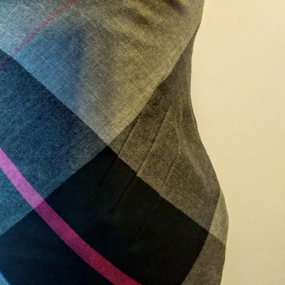 Ted Baker London Plaid Wool Pencil Dress - Picture 4 of 7